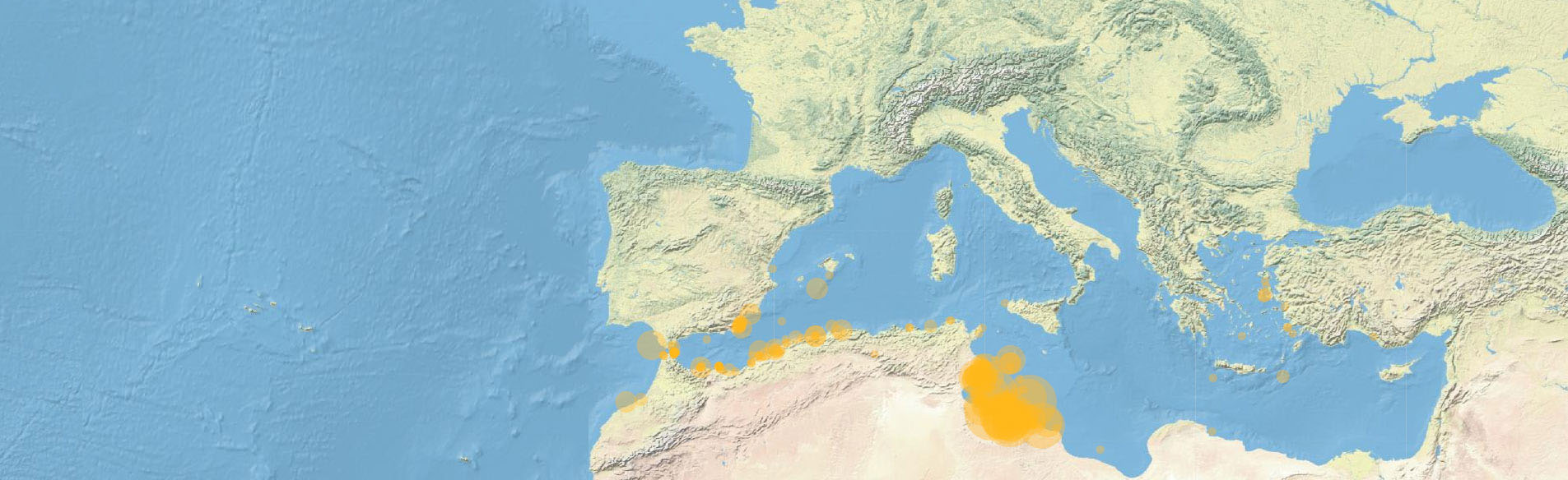 Missing migrants - recorded in Mediterranean (since 2014)